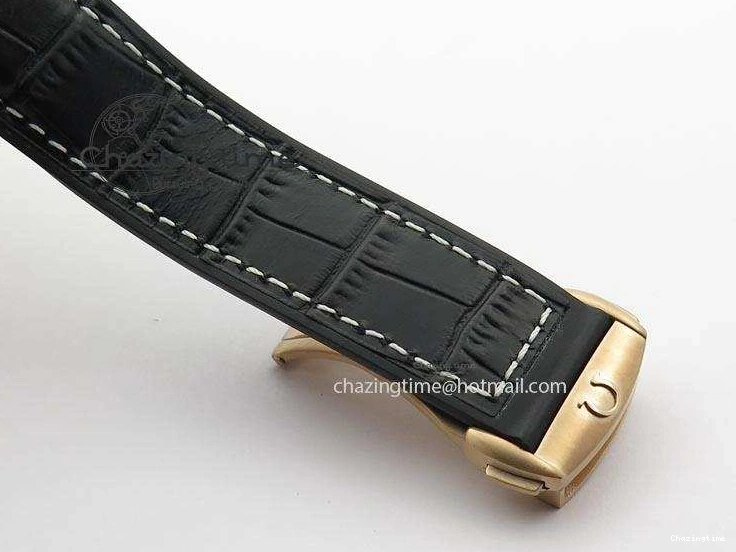 0215 Breathable Seamaster Professional Chrono RG Black Ceramic Black Dial On Black Gummy Strap A 8214